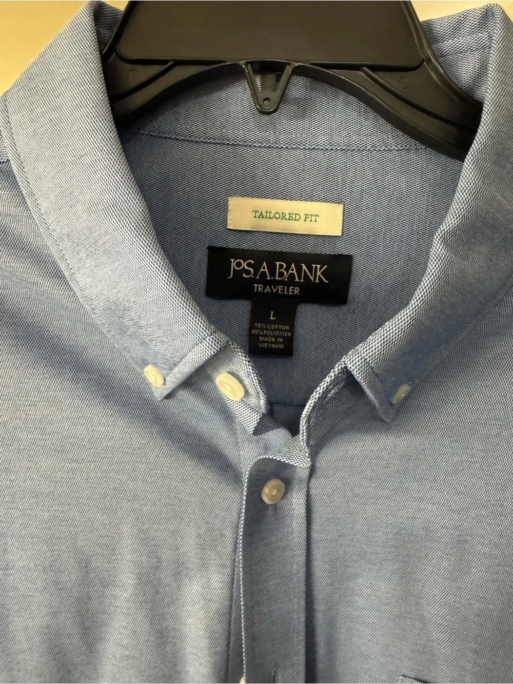 Jos. A. Bank Light Blue Button-Down Tailored Fit Shirt